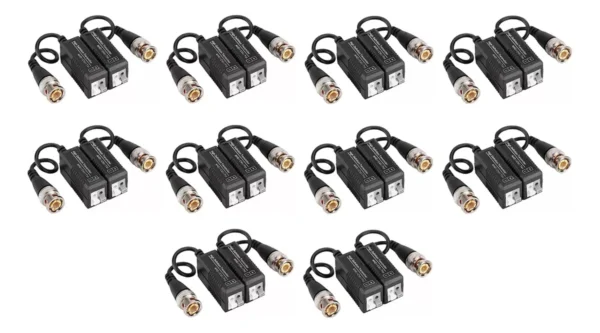 Video Balun Utp Alta Potencia Para Camaras De Seguridad X10